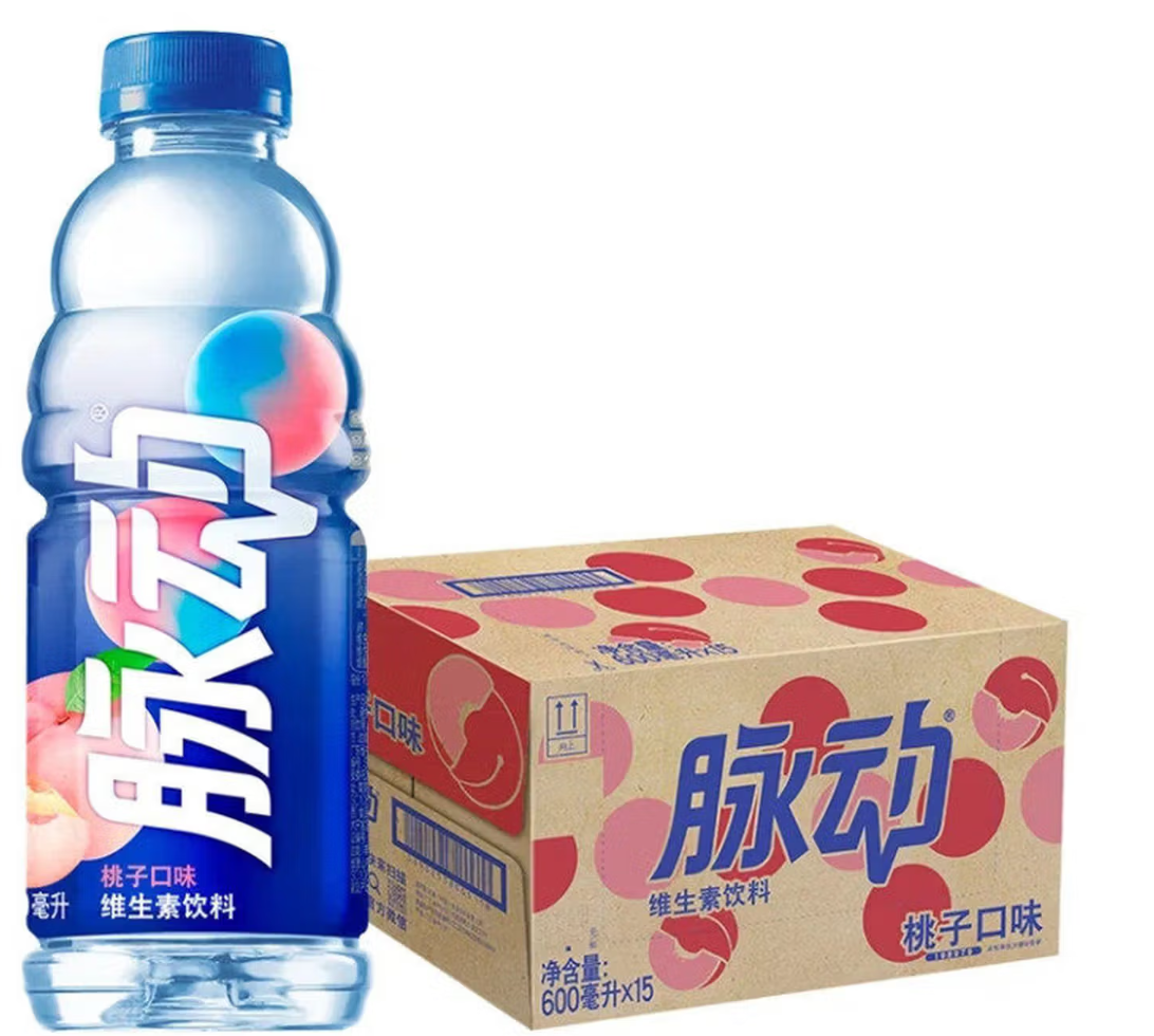 脉动600ml系列（桃子）600ml*15