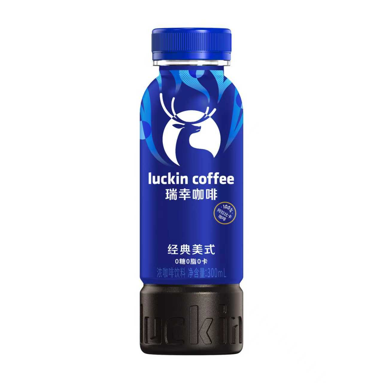 瑞幸经典美式浓咖啡饮料300mL*15瓶