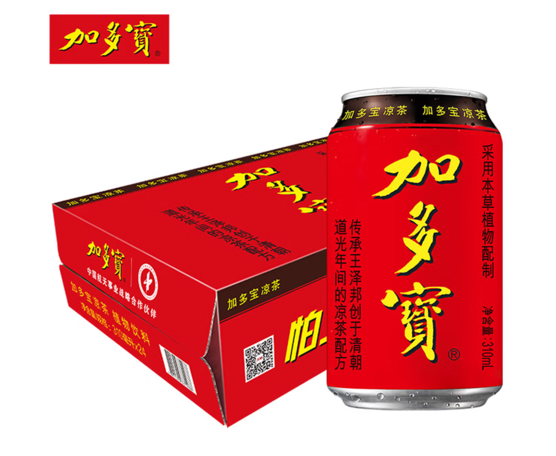 加多宝凉茶(罐装)310mL*24