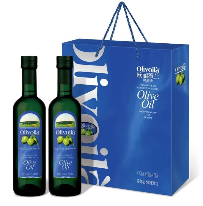 欧丽薇兰橄榄油云系列盒装500ml*2