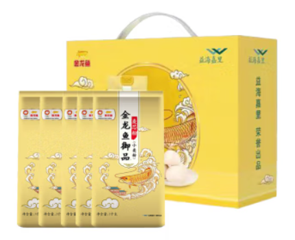 金龙鱼御品麦芯粉1kg*5袋礼盒