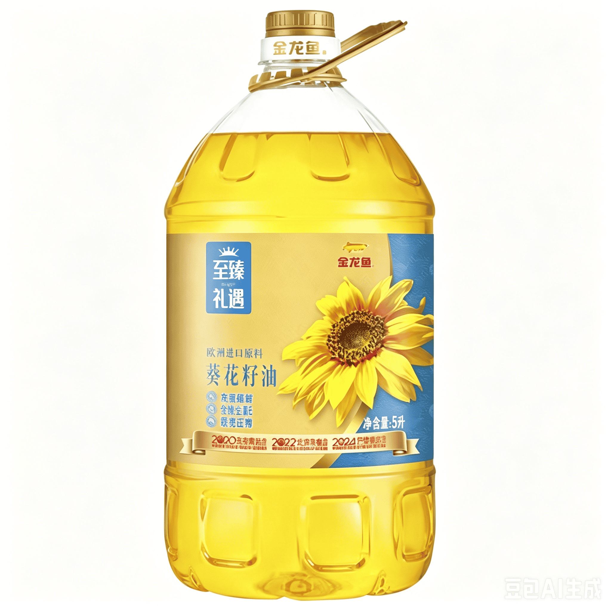 金龙鱼至臻礼遇葵花籽油5L