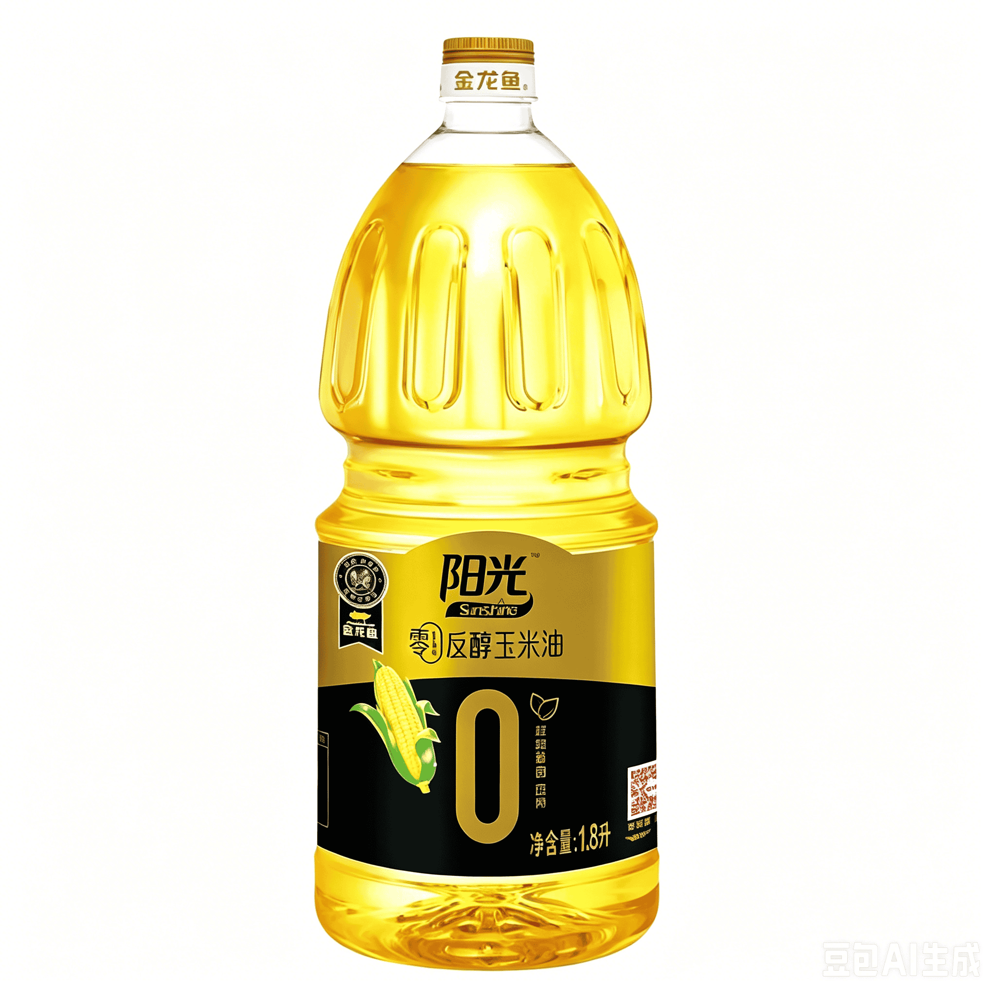 金龙鱼阳光零反式脂肪甾醇玉米油 1.5L