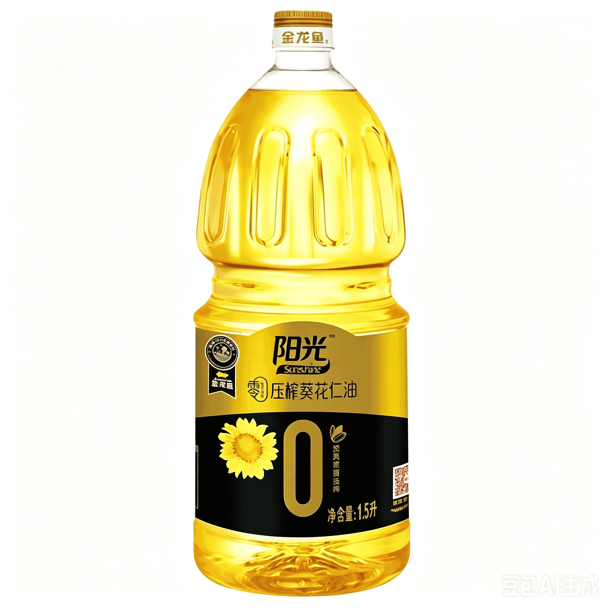 金龙鱼阳光零反式脂肪压榨葵花仁油1.5L