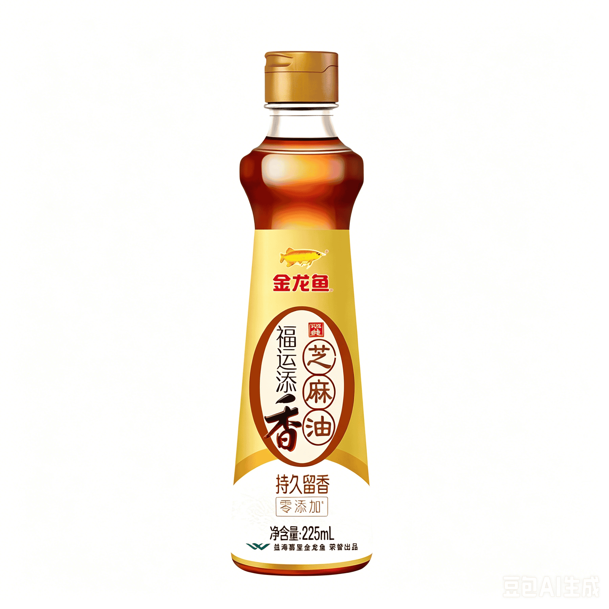 金龙鱼福运添香芝麻油225mL