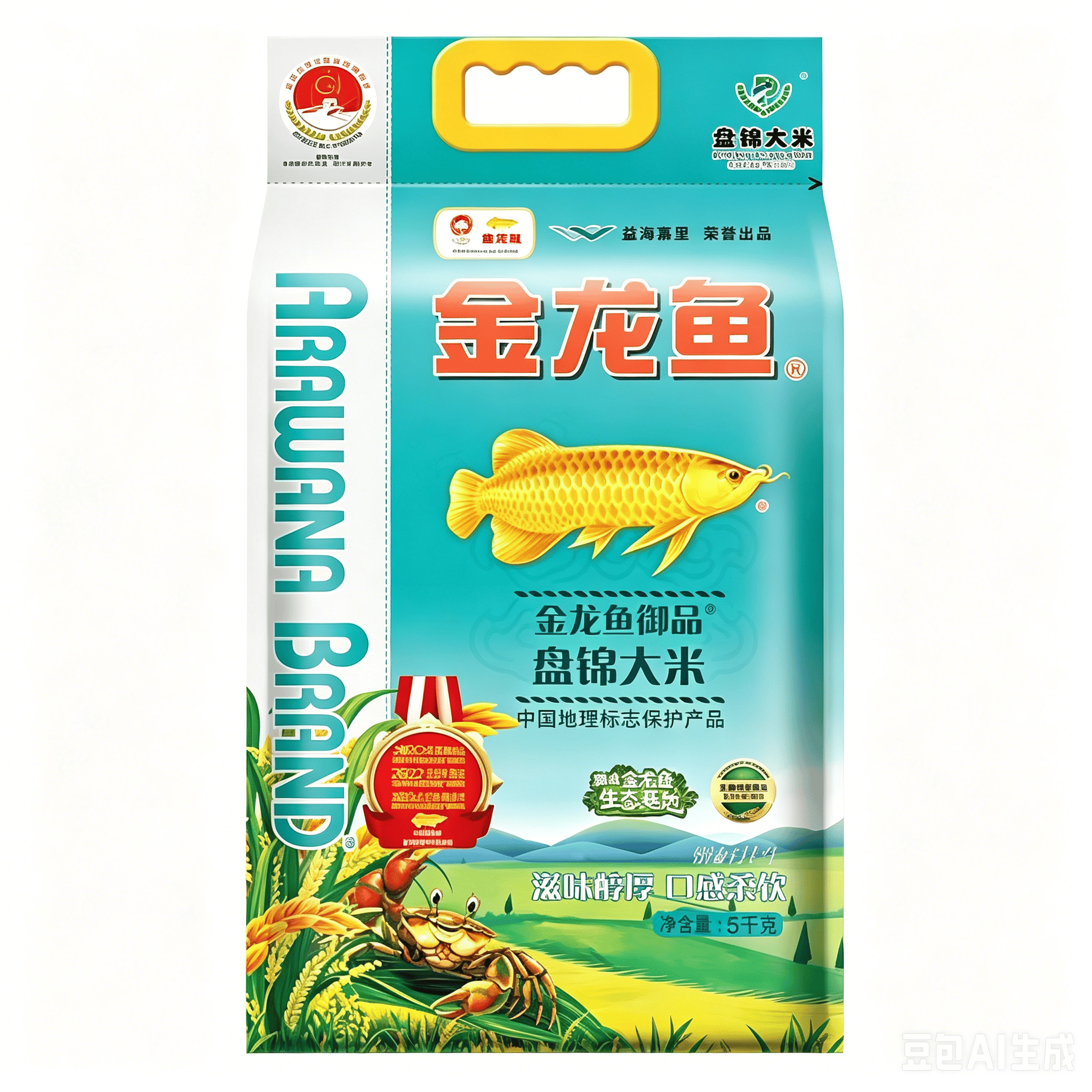 金龙鱼御品盘锦大米5kg