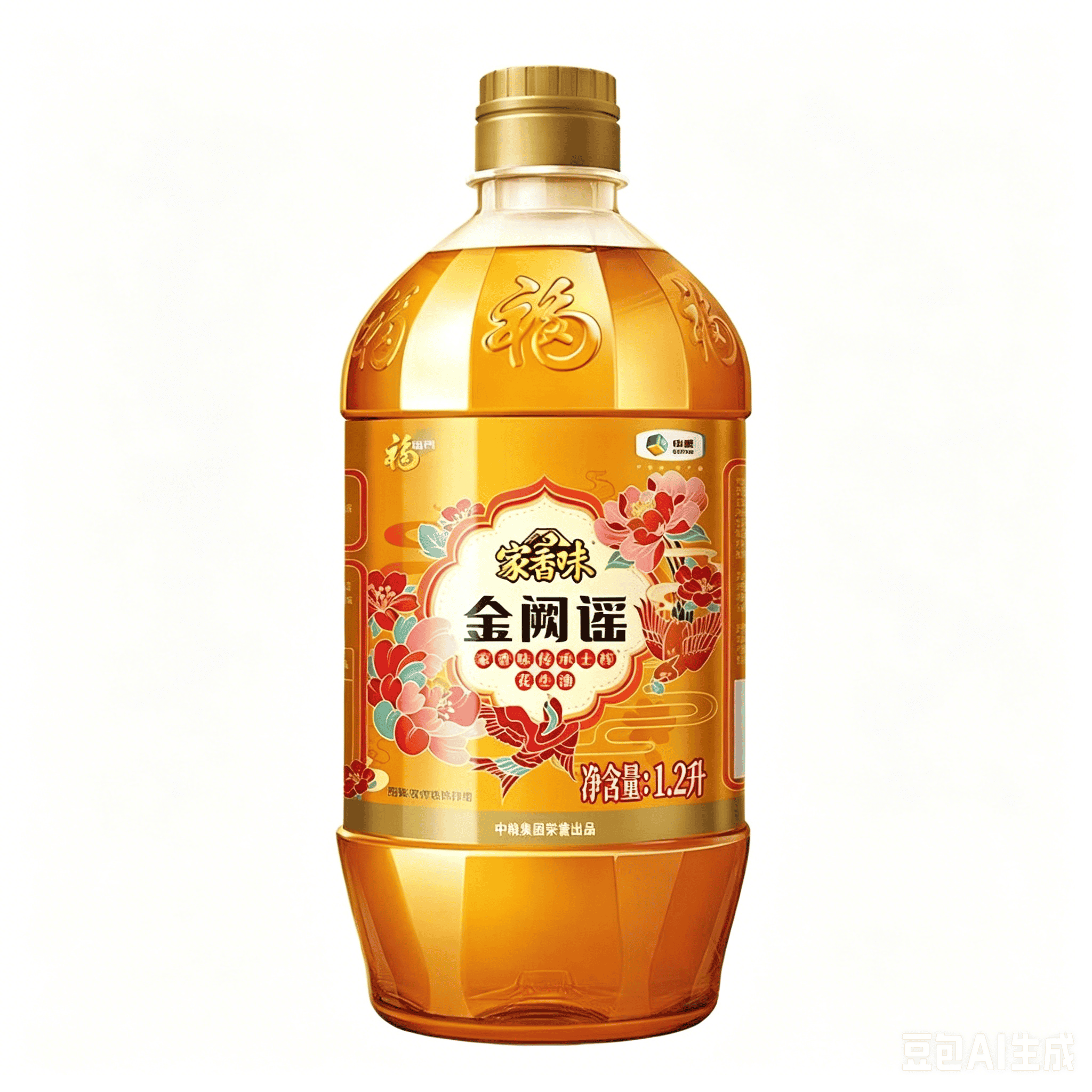 福临门家香味金阙谣传承土榨花生油1.2L