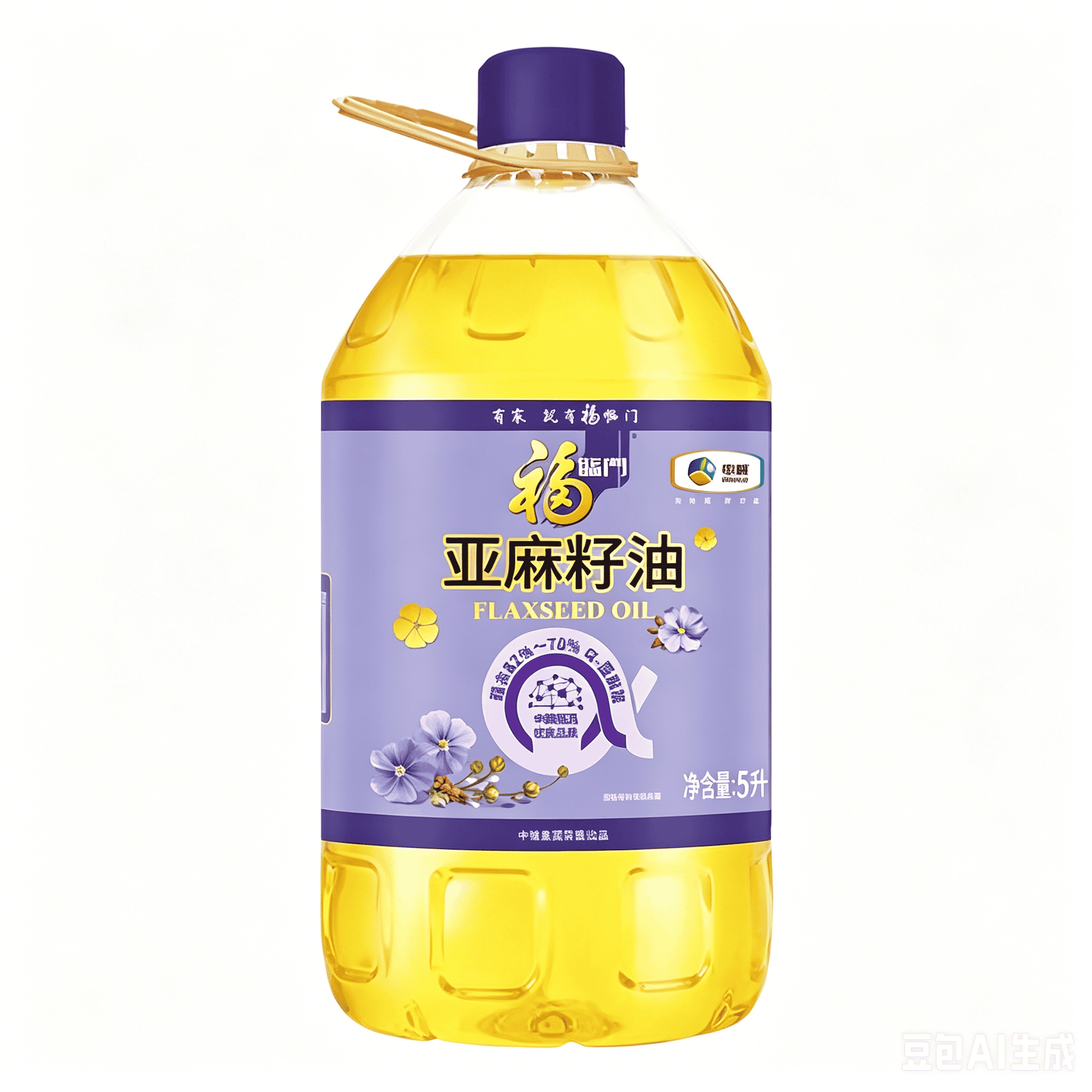 福临门营养家亚麻籽油5L