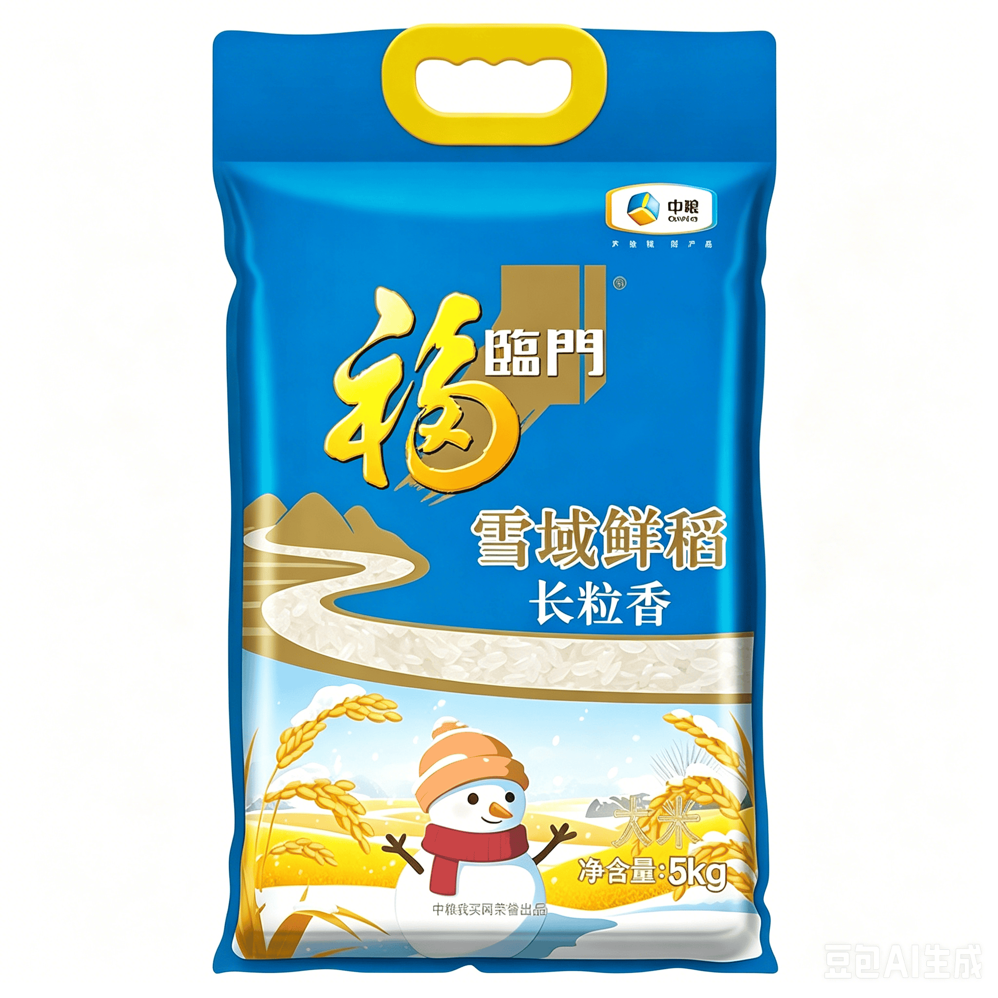 福临门 雪域鲜稻长粒香大米5kg