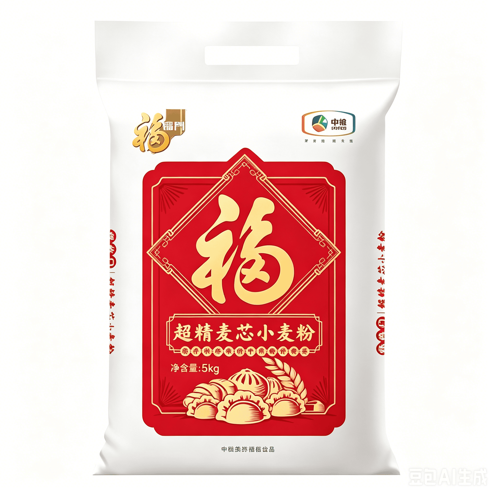 福临门超精麦芯小麦粉(大福面)5kg 