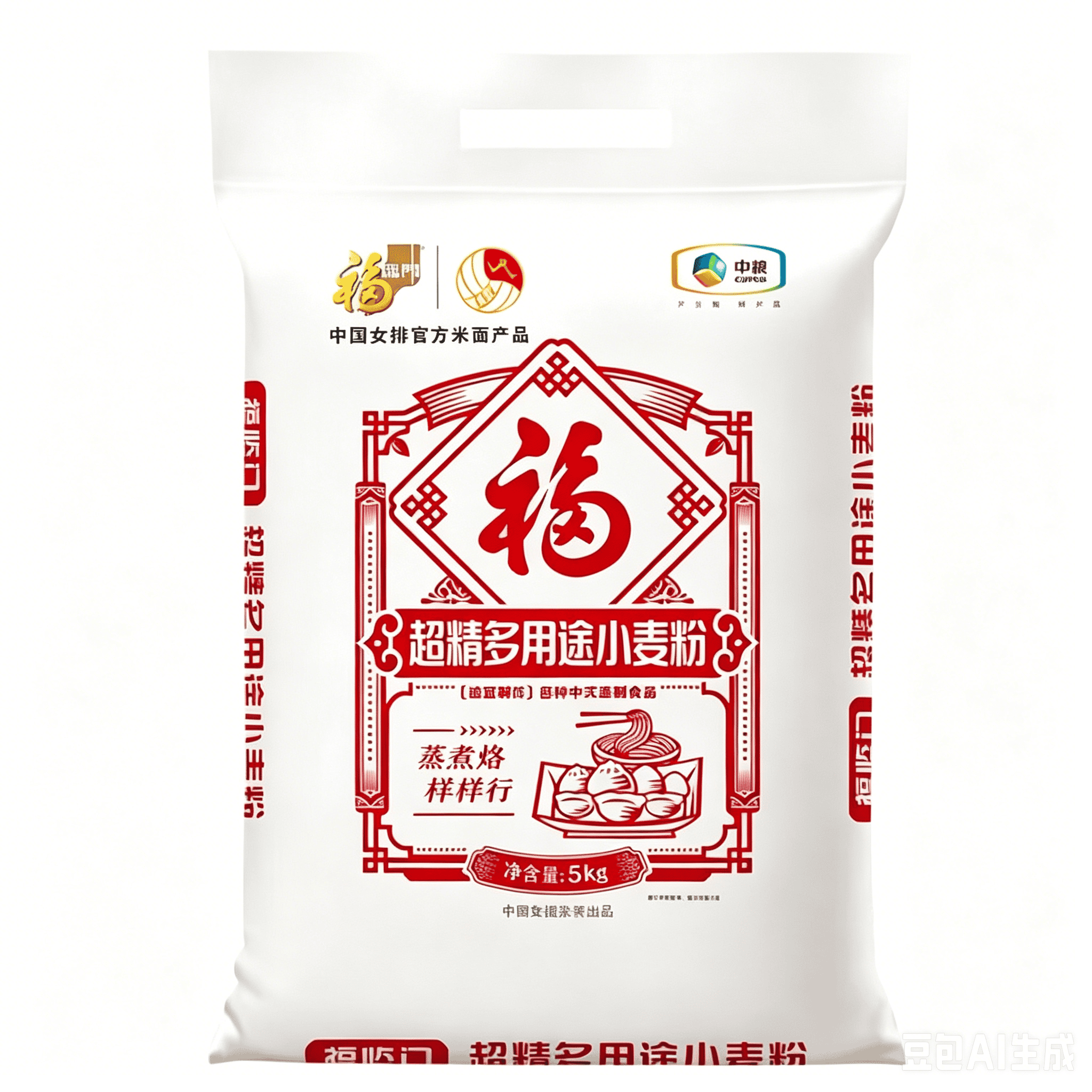 福临门超精多用途小麦粉5kg