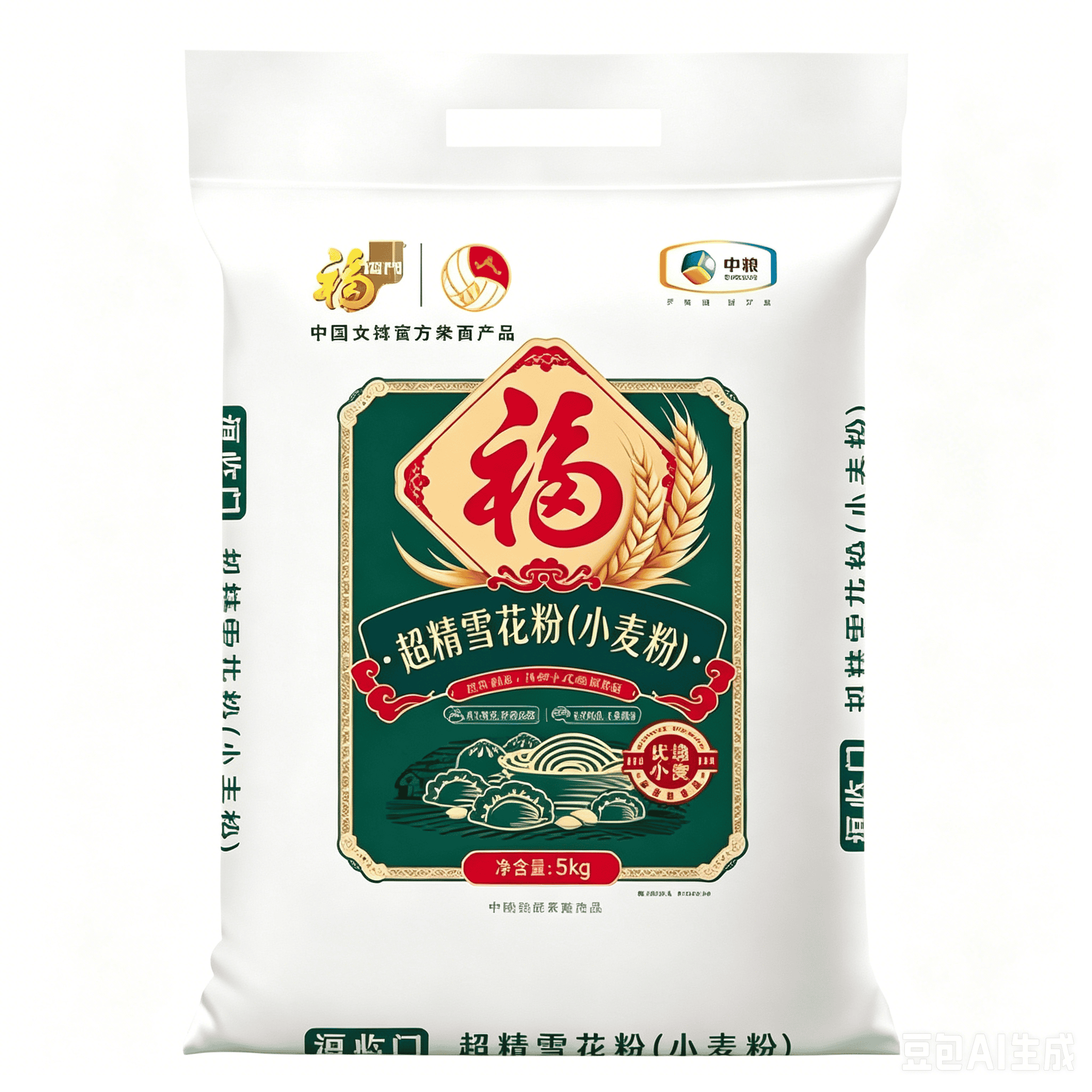 福临门超精雪花粉5kg
