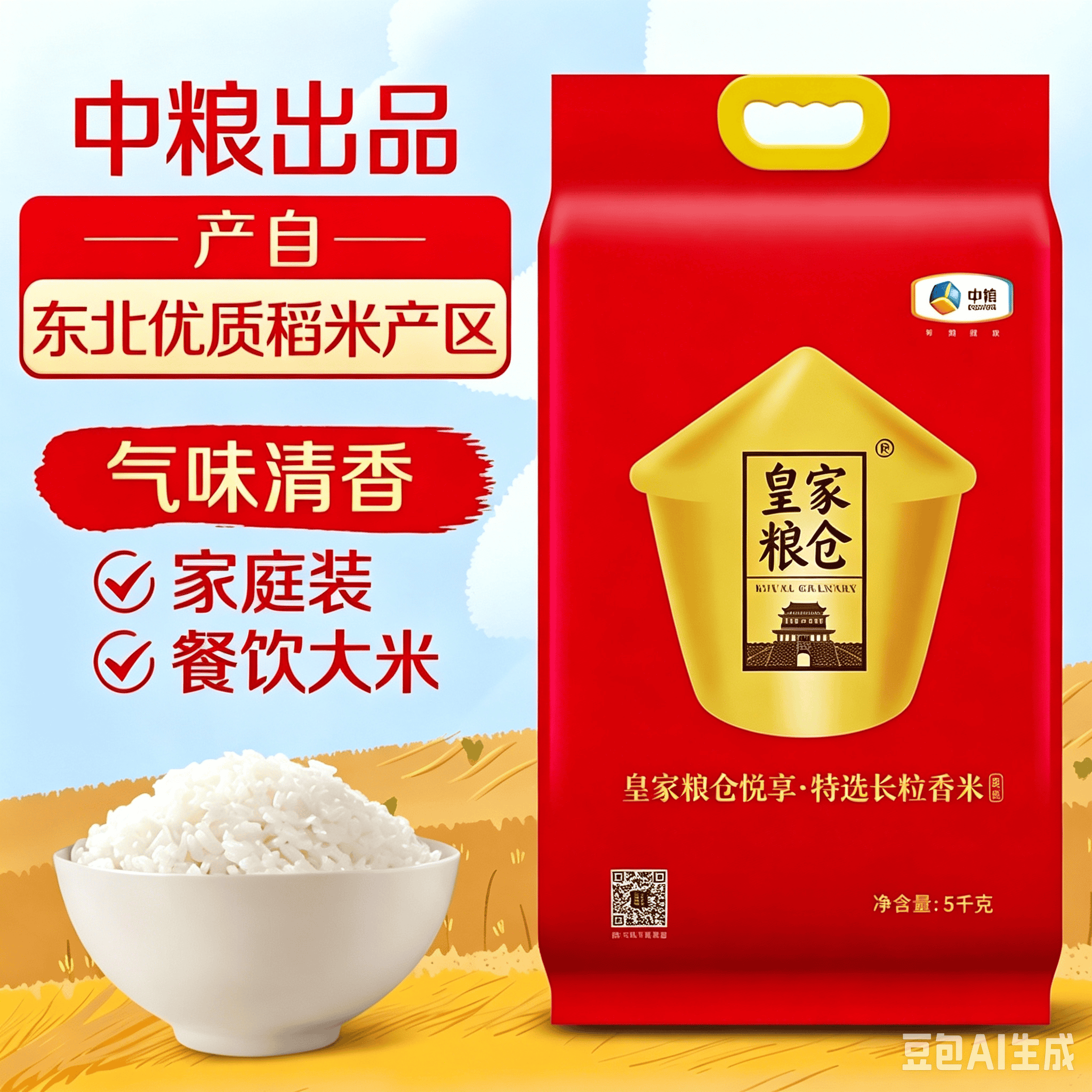 皇家粮仓悦享特选长粒香5kg