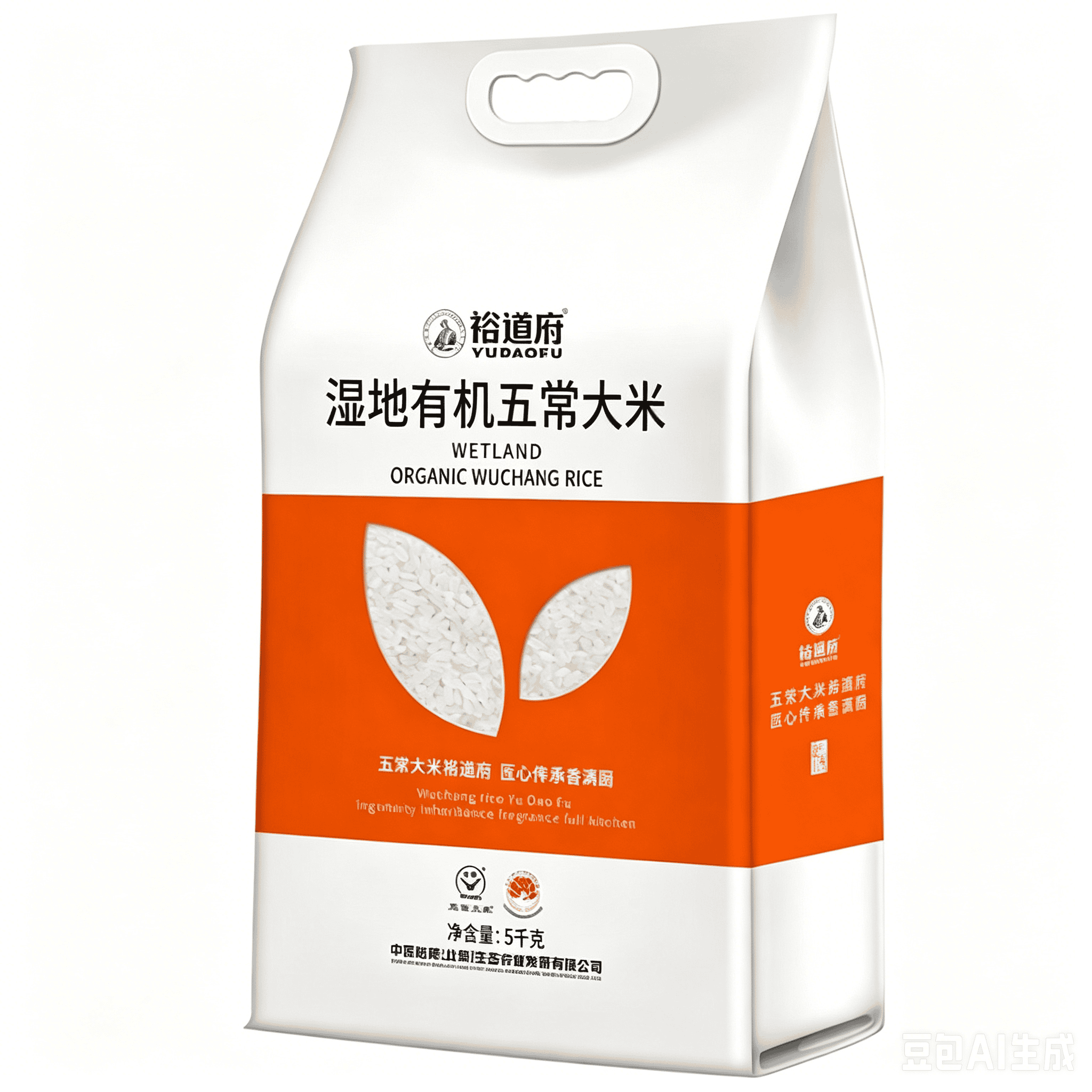 裕道府 五常湿地有机大米5kg