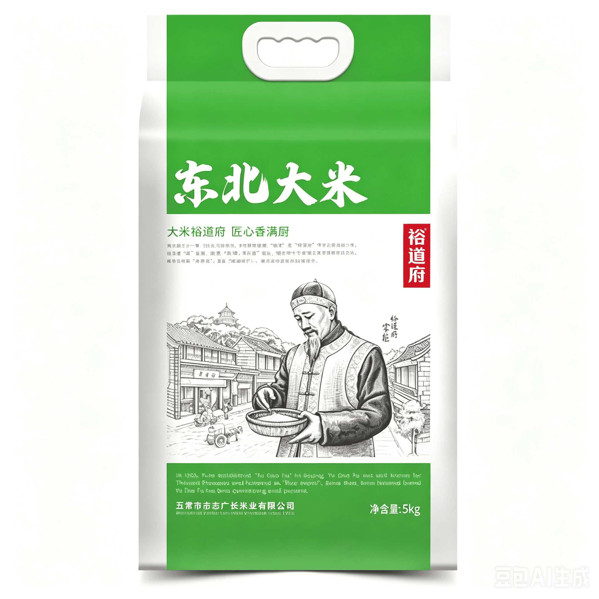 裕道府 东北大米（匠心） 5kg