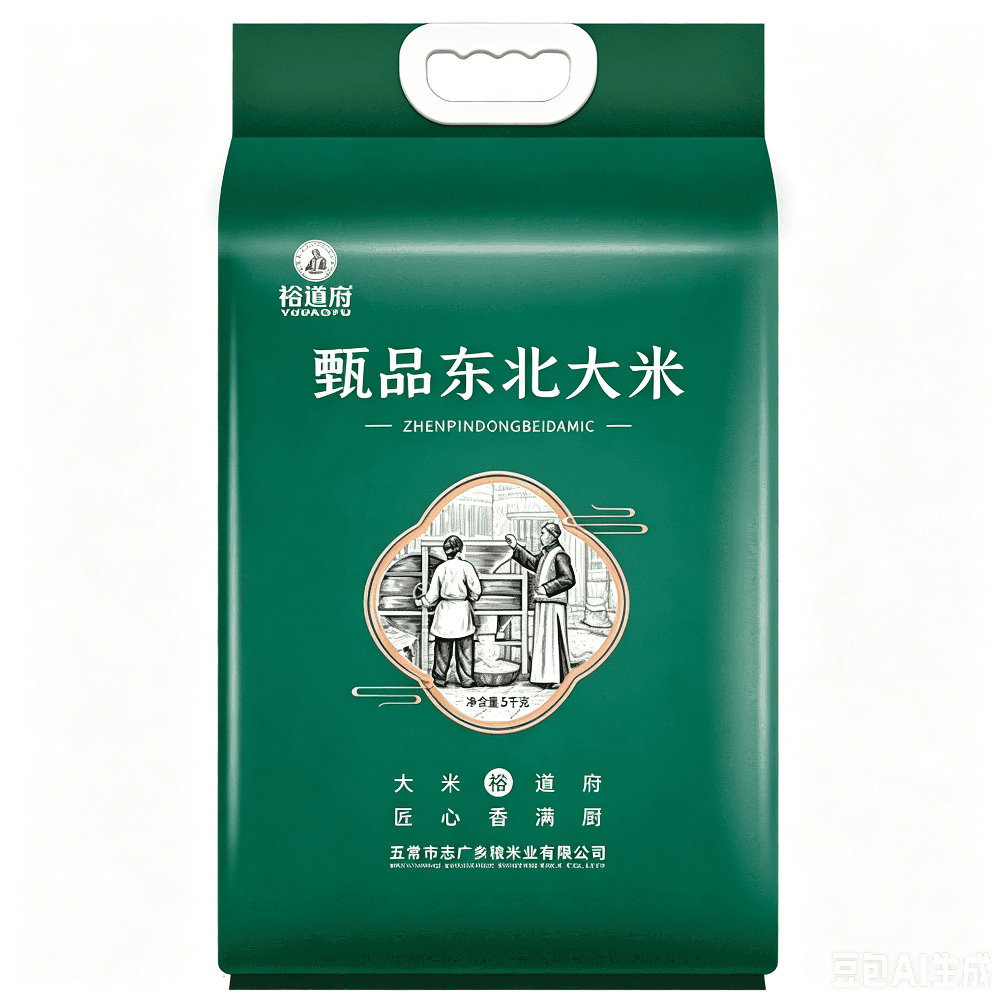 裕道府甄品东北大米5kg