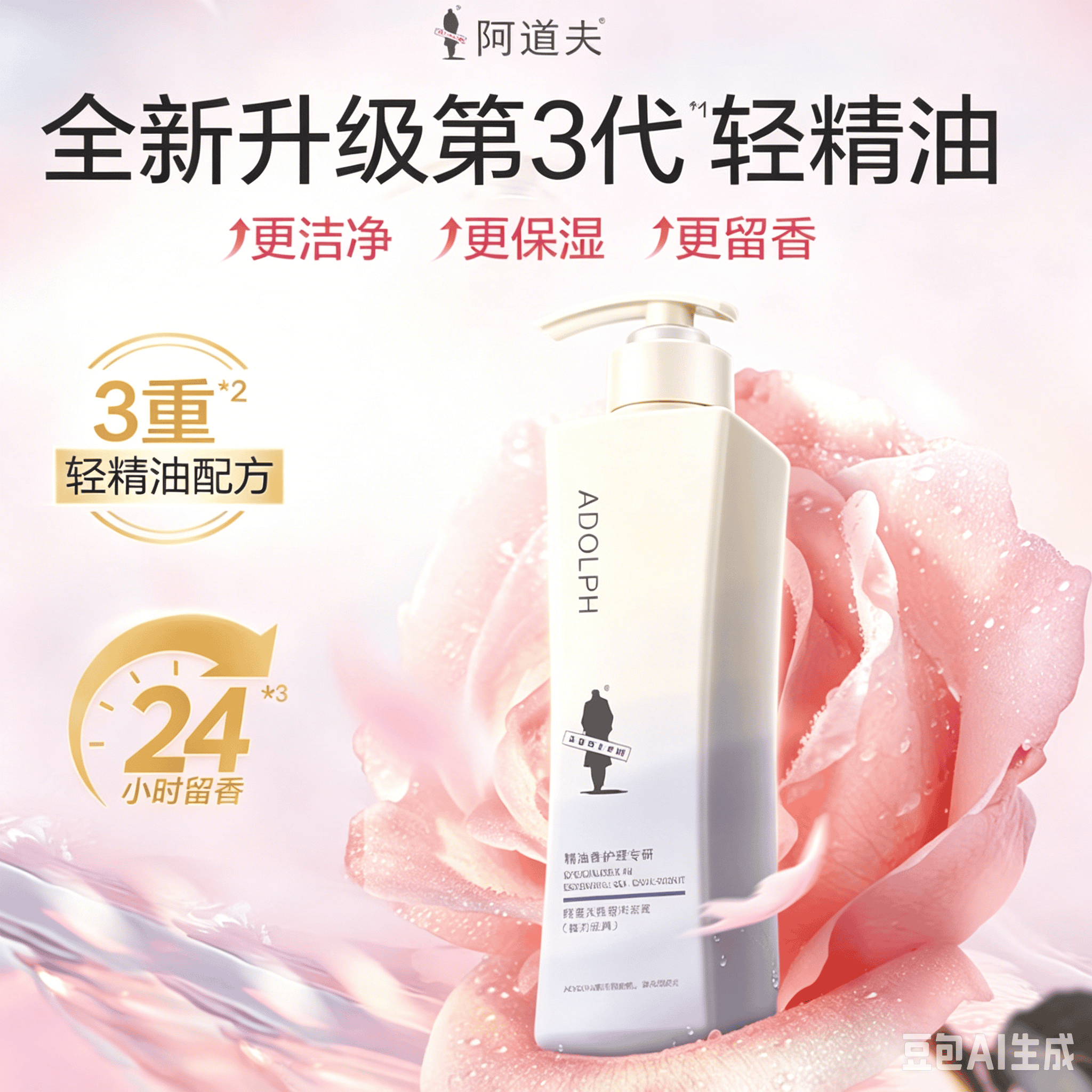 阿道夫精油沐浴原液（魅力经典）420ml