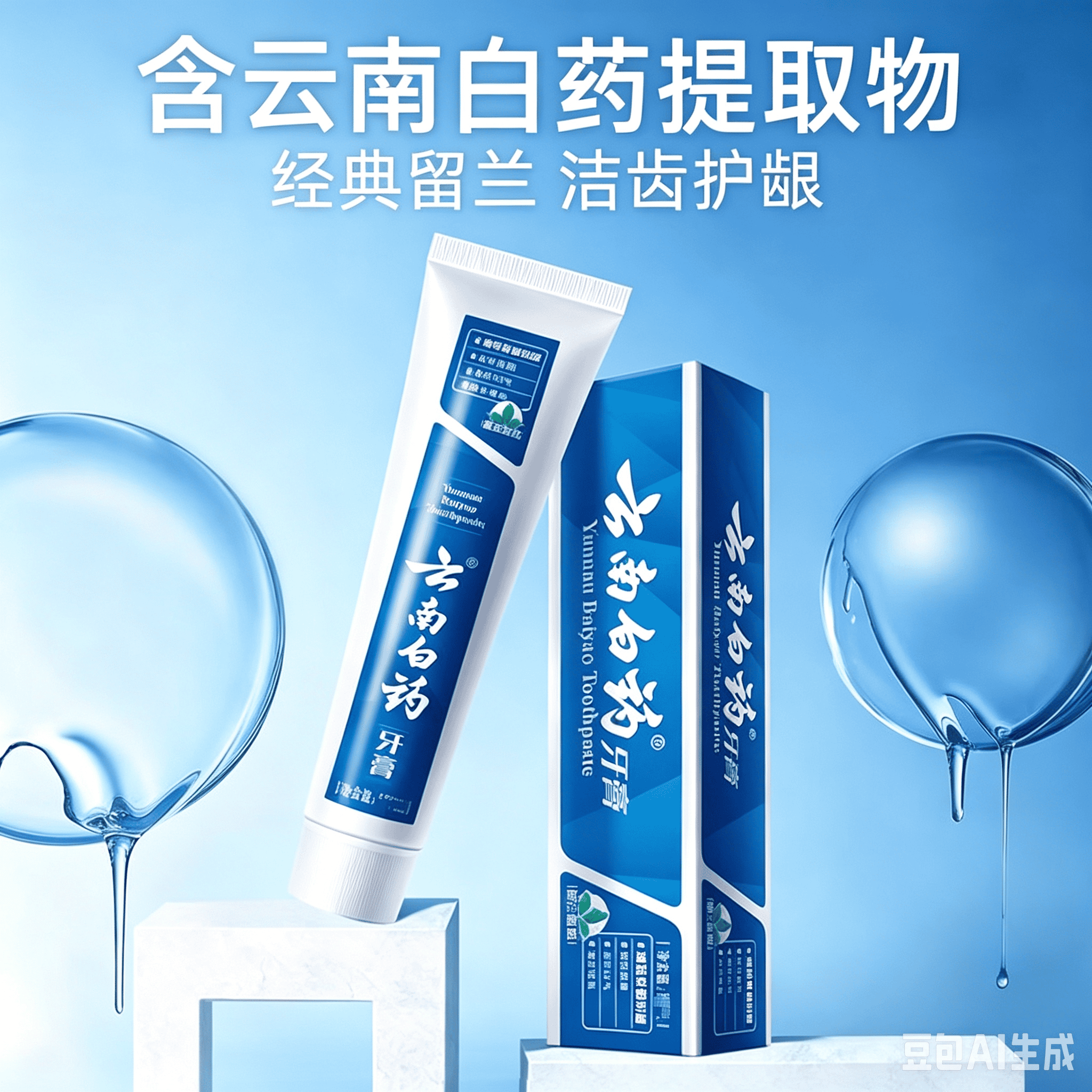 云南白药牙膏