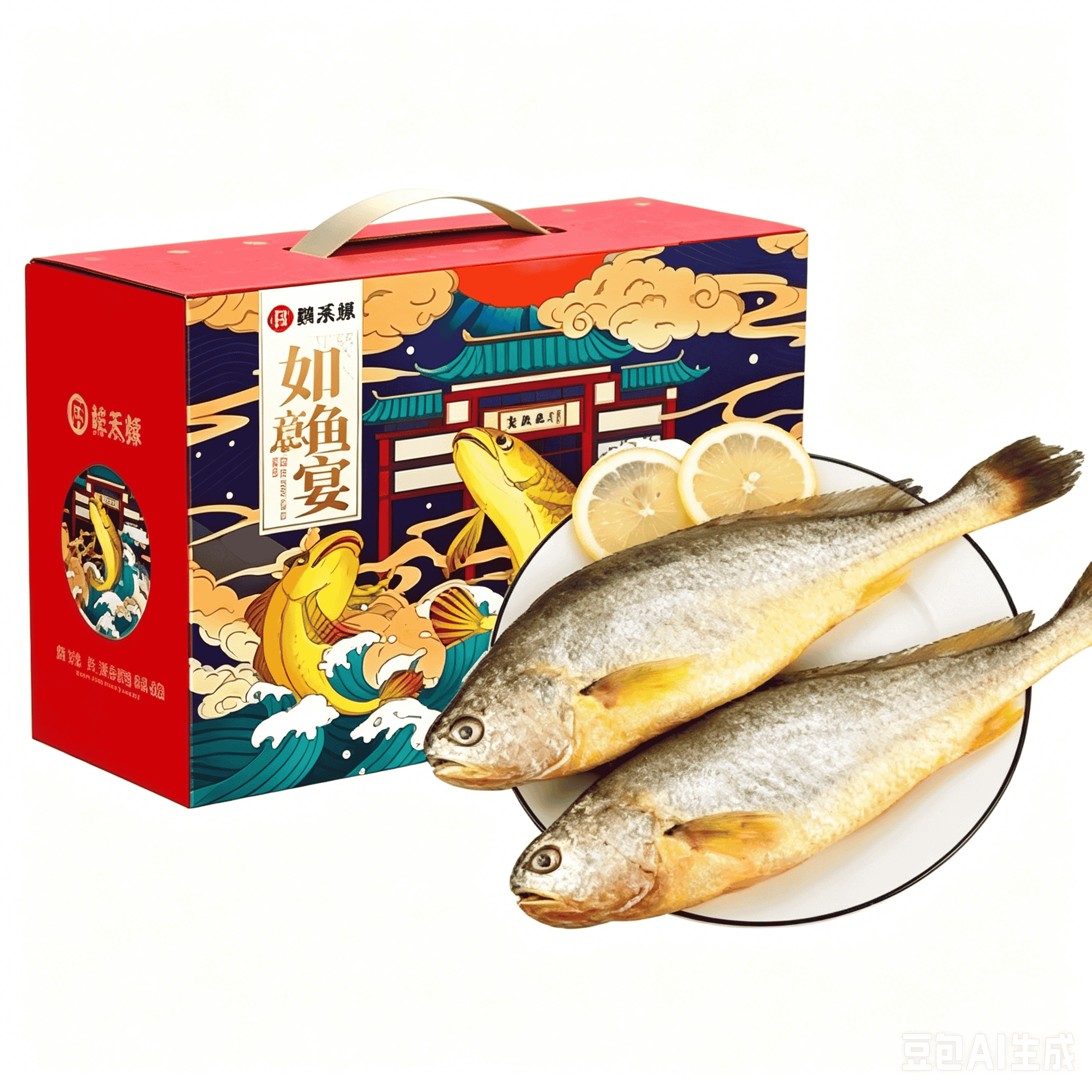 鲜禾鲜东海黄花鱼礼盒2100g
