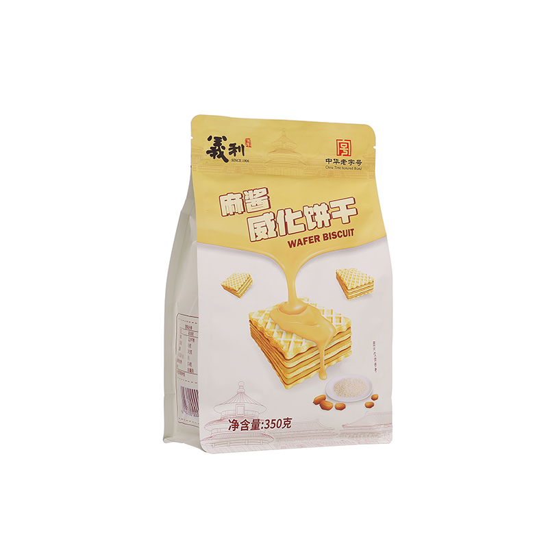 义利麻酱威化饼干350g
